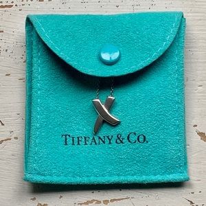 Authentic Tiffany “Graffiti X” Pendant